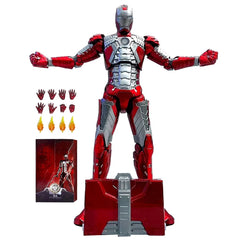 ZD Toys Marvel Iron Man Mark V MK5 1/10 Scale 7" Collectible Figure MARVEL - KOEEK