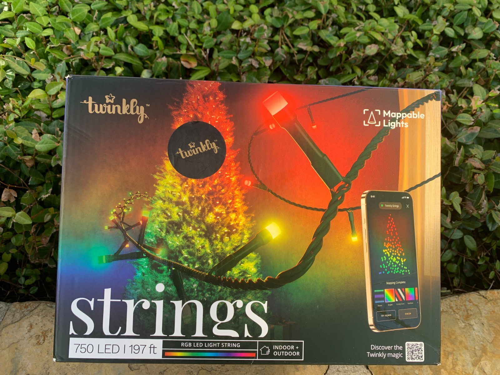 Twinkly App-Controlled Light Strings 750-Count 197 ft - Authentic Open Box TWINKLY - KOEEK