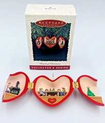 2 Hallmark Keepsake 1993 1994 Heart of Christmas Collector's Series Ornaments HALLMARK - KOEEK