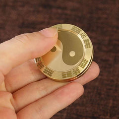 Brass Bagua Haptic Coins EDC Adult Metal Fidget Toys Stress Relief 07FC0E-D4 - KOEEK