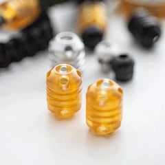 Ultem PEI Titanium Knife Lanyard Bead Pendant Keychain Parachute Cord EDC DIY 07FC0E-D4 - KOEEK