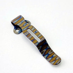 Custom Made Titanium Alloy Backclip DIY for Benchmade Bugout 535 Knives EDC 07FC0E-D4 - KOEEK