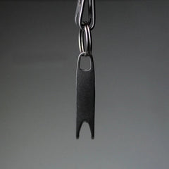 EDC Mini Titanium Alliy Portable Pocket Clip with Key Ring Universal Accessories 07FC0E-D4 - KOEEK
