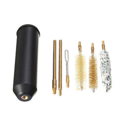 7PCS 9mm Pocket Size Pistol Cleaning Kit Hand Gun Rod Brush Set 07FC0E-D4 - KOEEK