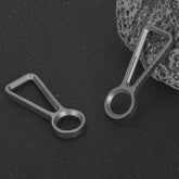 TC4 Titanium Alloy Keychain Car Key Chain Quality Portable Carabiner EDC Tool 07FC0E-D4 - KOEEK