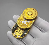 Angry Rabbit Fidget Slider Stainless Steel Mechanical Ratchet Fidget EDC Toys 07FC0E-D4 - KOEEK