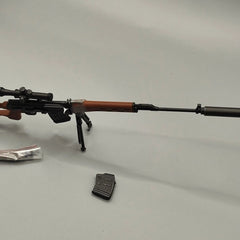 1/6 Type 85 Sniper Rifle Plastic Model Military Accessory Diorama Display 07FC0E-D4 - KOEEK