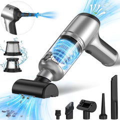 Brushless Handheld Car Vacuum Cleaner, High Power Vacuum Cleaner and AirDuster. 07FC0E-D4 - KOEEK