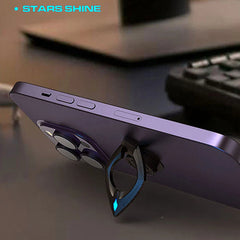 Star Shine Mobile Phone Holder Luminous Fidget Spinner EDC Metal Fidget Toy Gift 07FC0E-D4 - KOEEK