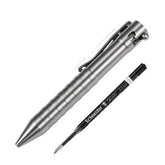 Portable EDC Pocket Outdoors Pen Solid TC4 Titanium Alloy Bolt Action Ball Pen 07FC0E-D4 - KOEEK