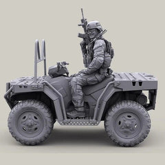 1/35 US Special Forces ATV Rider(No Vehicle Included)2013 GK Resin Model Kit 07FC0E-D4 - KOEEK