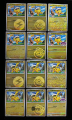 Pokémon TCG Chinese Gem Pack CBB1C & CBB5C Captain Pikachu Set 12 Pcs Holo NM 07FC0E-D4 - KOEEK