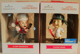 2 Hallmark Ornaments Christmas Vacation Clark Griswold Cousin Eddie HALLMARK - KOEEK