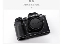 Half Case For Fujifilm XS10 X-S10 Handmade Leather Camera Cover Kontice KONTICE - KOEEK