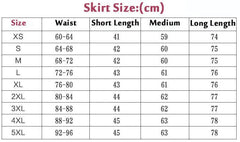 Girl Women Pleated School Uniform Tartan Skirt Black Mini Cheerleader Skirt Plus 07FC0E-D4 - KOEEK