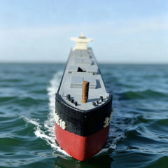 Finished Bulk Carrier Static Model Desktop Ornament 3D Printed Length 225mm 07FC0E-D4 - KOEEK