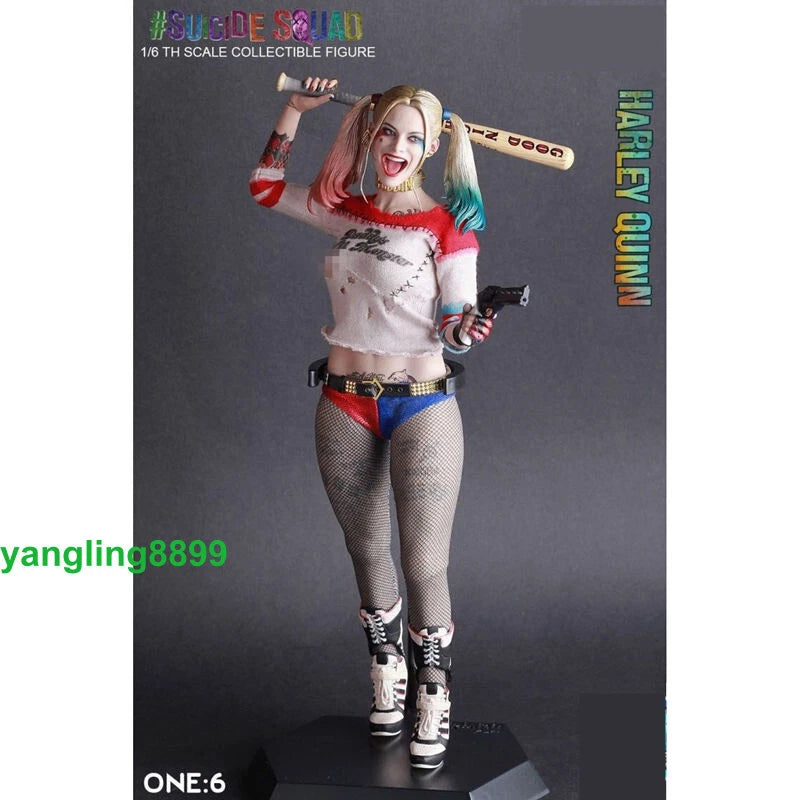 IN US! Crazytoys Harley Quinn 1/6 PVC Figure Doll Suicide Squad Model Collect BN 07FC0E-D4 - KOEEK