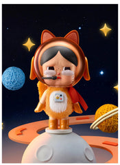 Crybaby Space Cat Figurine-orange Sealed Blind Box Art Toys Birthday Gift 07FC0E-D4 - KOEEK