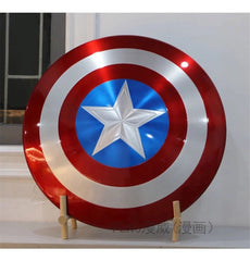 HOT US ! Captain America Shield Marvel Legends 75th Anniversary Alloy Metal 1:1 07FC0E-D4 - KOEEK