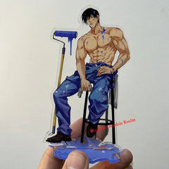 Anime Jujutsu Kaisen Fushiguro Toji Acrylic Desktop Stand Decor Collection 12cm 07FC0E-D4 - KOEEK