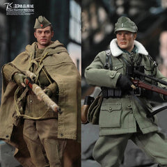 DID 1/12 XD80036 Sniper Major Koenig Action Figure XR80037 Vasily Model 2PCS DID - KOEEK