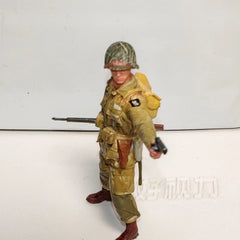 WW2 US 101st Airborne Assault Trooper 1/35 Resin Figure Hand Painted Model 07FC0E-D4 - KOEEK