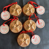 1983 Hallmark Copper Mold Christmas Trimmers Ornament Star Lot Of 5 With Tags HALLMARK - KOEEK