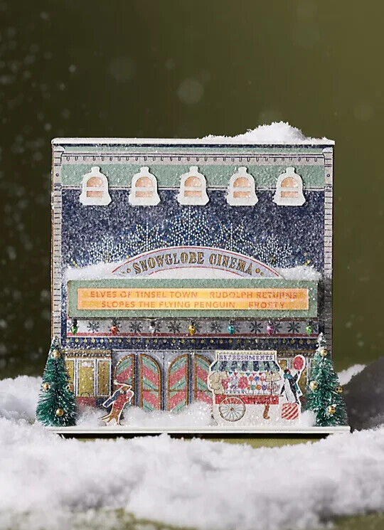 Anthropologie George &Viv Cinema Emily Taylor Village Light Up Movie Theatre ANTHROPOLOGIE - KOEEK