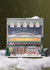 Anthropologie George &Viv Cinema Emily Taylor Village Light Up Movie Theatre ANTHROPOLOGIE - KOEEK