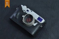 Leather Protective Cover Half Case Handmade for Leica M240 M246 07FC0E-D4 - KOEEK