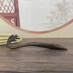 Dragon Head Tea Shovel Tea Scoop Fine Carved Tea Ceremony Tool 07FC0E-D4 - KOEEK