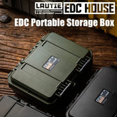 LAUTIE Portable Storage Box Waterproof ABS Shockproof Slider Container EDC 07FC0E-D4 - KOEEK