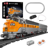 new Mould King 12018 Diesel Locomotive Train Railway Model Building Block Toy MOC MOULD KING - KOEEK