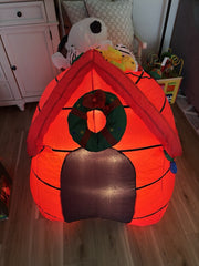 Authentic GEMMY Snoopy On Dog House Lighted 6ft PLEASE READ GEMMY - KOEEK