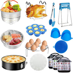 Pressure Cooker Accessory, 73 PCS Pressure Cooker Accessory - 2 Steamer Baskets 07FC0E-D4 - KOEEK