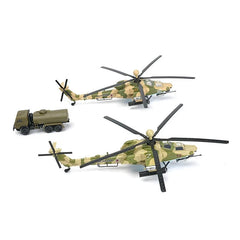 1:72 Mi-28NM Pre-Painted Super Night Hunter Attack Helicopter Model Kit 07FC0E-D4 - KOEEK