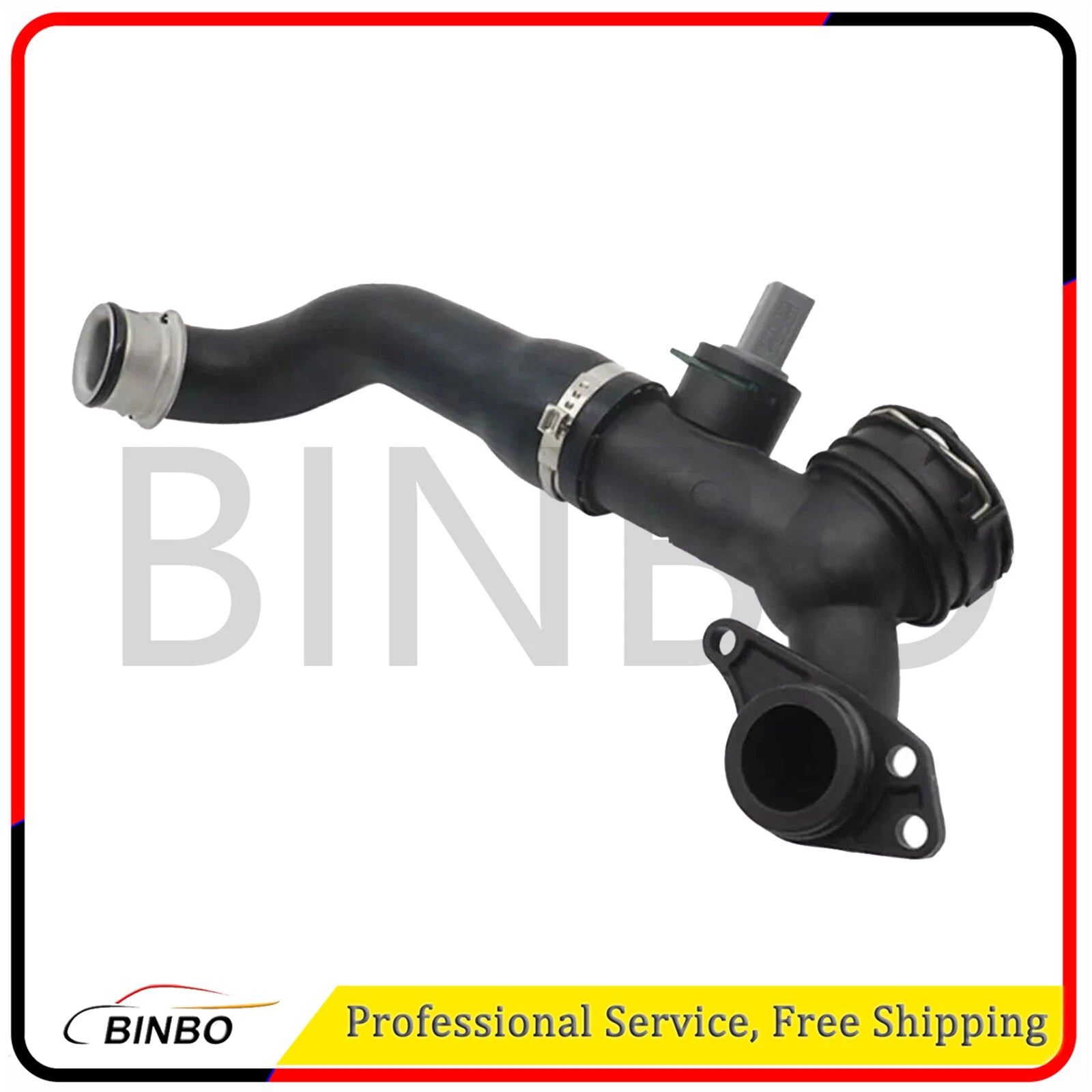 Engine Left Radiator Cooling Hose Pipe for Porsche Panamera 970/3.0T 97010623101 07FC0E-D4 - KOEEK