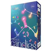 Twinkly Smart Lights Candies 100L 8MM Candle shape RGB transp USB C - Ecomm TWINKLY - KOEEK