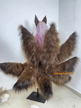 Azur Lane The Nine-Tailed Fox Fluffy Tail Ear Cosplay Prop Toy 07FC0E-D4 - KOEEK