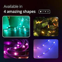Twinkly LED Lights Candies App-Controlled Candle-Shaped Light String TWINKLY - KOEEK