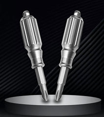 EDC Mini Titanium S2 Steel Screwdriver Portable Keychain Outdoor Pocket Tool Toy 07FC0E-D4 - KOEEK