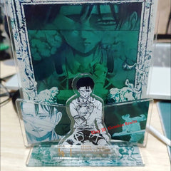 Anime Attack On Titan Levi Final Showdown Desktop Stand Figure Collection Decor 07FC0E-D4 - KOEEK