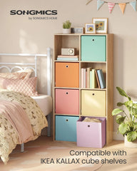 Storage cubes, set of 6 foldable storage boxes 07FC0E-D4 - KOEEK