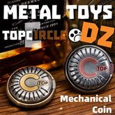 Metal Toys DZ Top-C 2025 Edition Haptic Coin EDC Stress Relief Fidget Toy METAL_TOYS_DZ - KOEEK