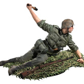 1/35 Resin Figure Model Kit Scene Single Soldier Diorama Unassembled Unpainted 07FC0E-D4 - KOEEK