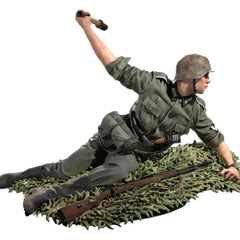 1/35 Resin Figure Model Kit Scene Single Soldier Diorama Unassembled Unpainted 07FC0E-D4 - KOEEK