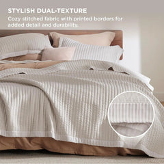 Queen Size Comforter Set Bedspread Queen Size Comforter Set - For All Seasons 07FC0E-D4 - KOEEK