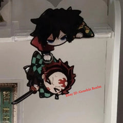 Anime Demon Slayer Tomioka Giyuu Acrylic Desktop Stand Collection Decor Gift 07FC0E-D4 - KOEEK