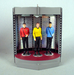2006 HALLMARK KEEPSAKE CHRISTMAS ORNAMENT STAR TREK THE TRANSPORTER CHAMBER MAGI HALLMARK - KOEEK