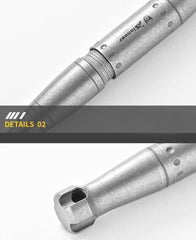 Mini Titanium Alloy Ballpoint Pen Signature Writing Pen Outdoor Keychain Pen EDC 07FC0E-D4 - KOEEK